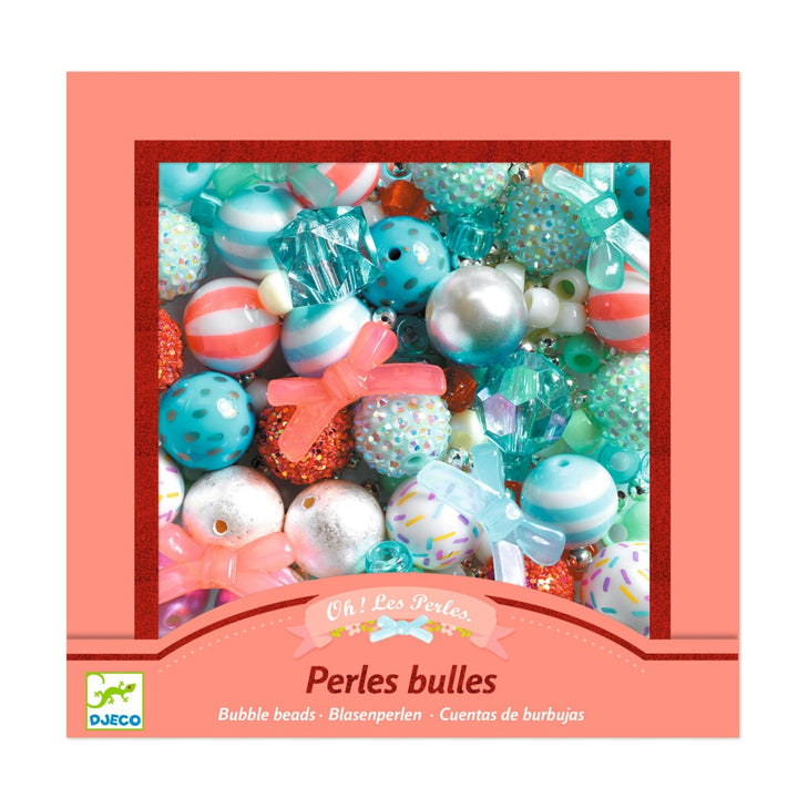 Djeco Bubble Beads - Silver