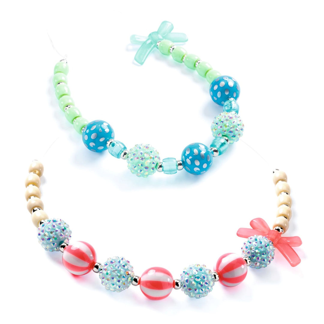 Djeco Bubble Beads - Silver