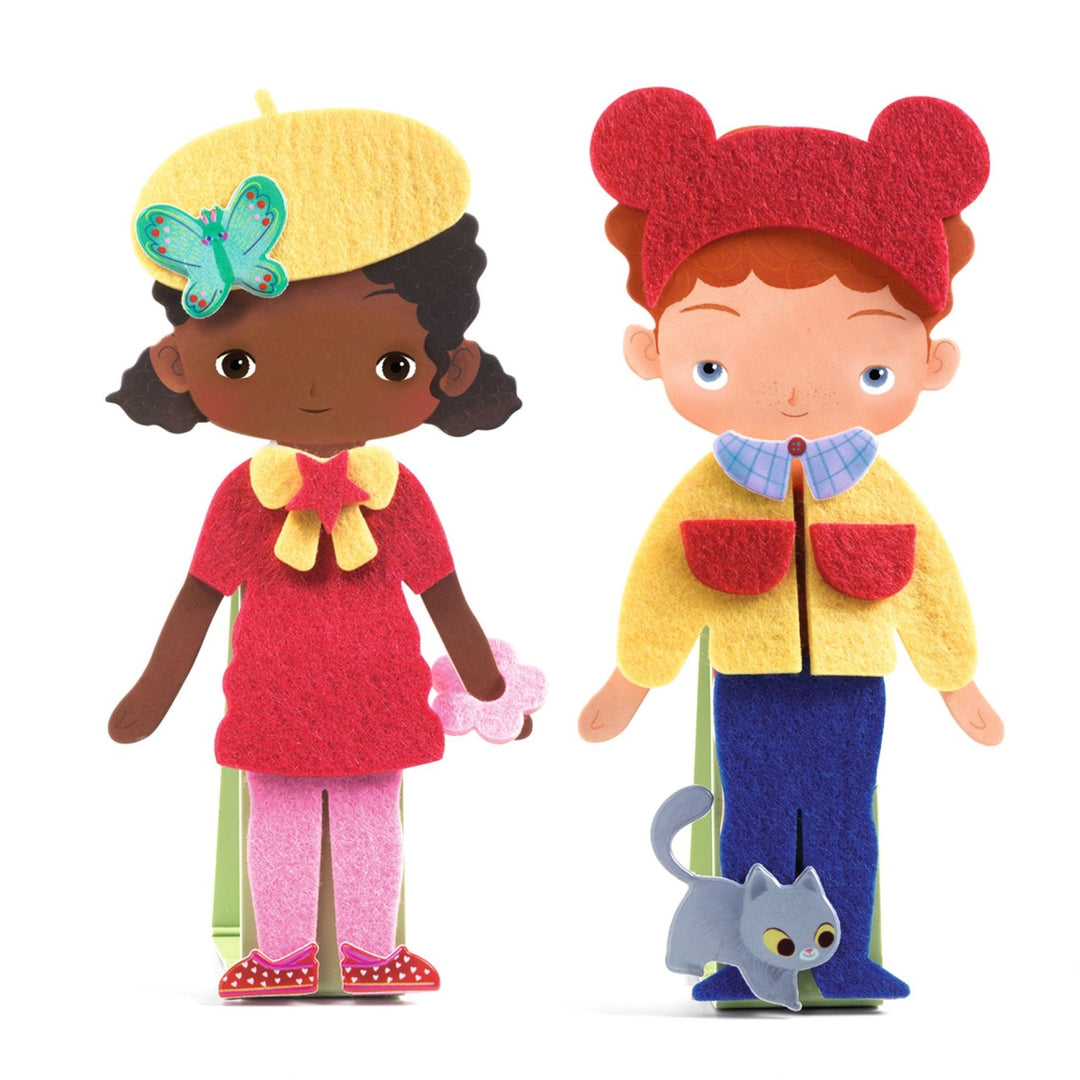 Djeco Dress-Up Figures with Felt