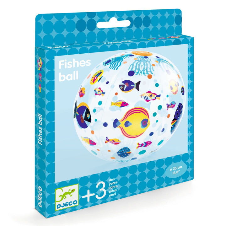 Djeco Inflatable Ball - Fishes