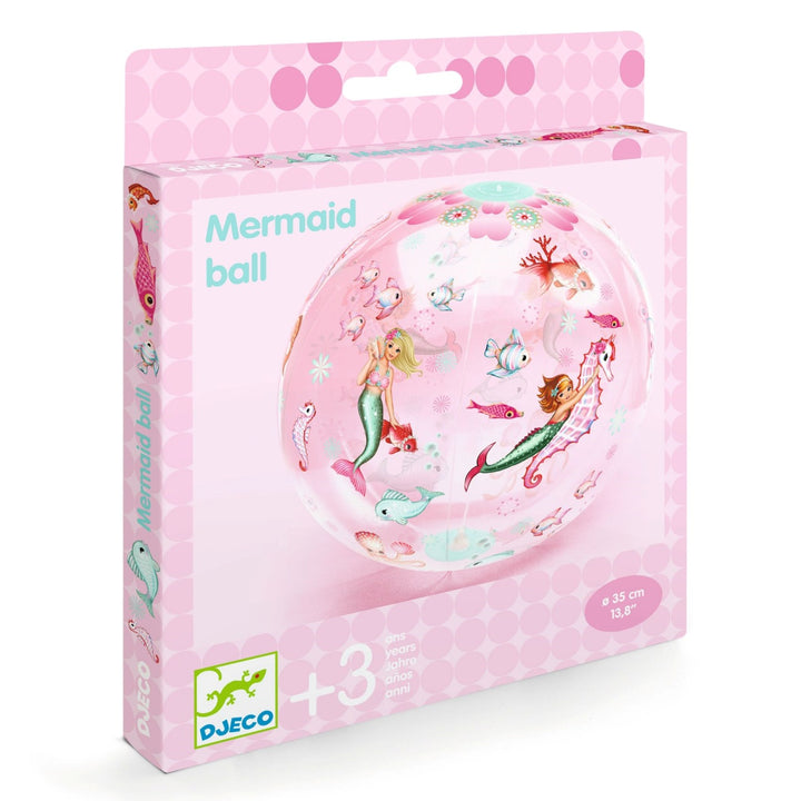 Djeco Inflatable Ball - Mermaids