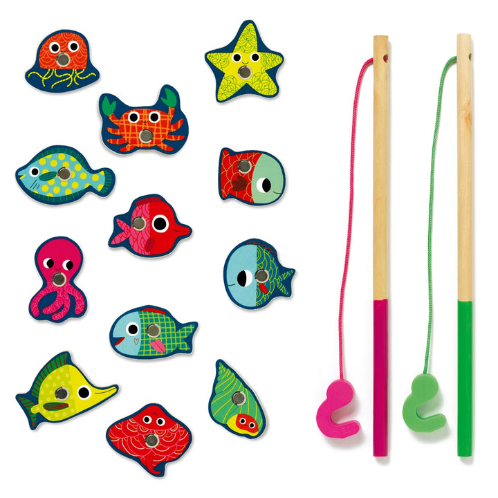 Djeco Magnetic Fishing Colour