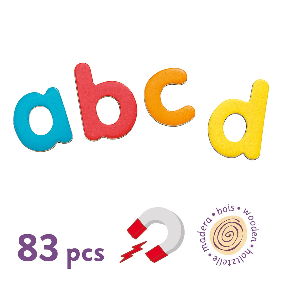 Djeco Magnetics 83 Script Letters