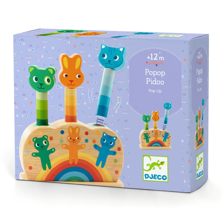 Djeco Popop Pidoo Pop-Up Animals