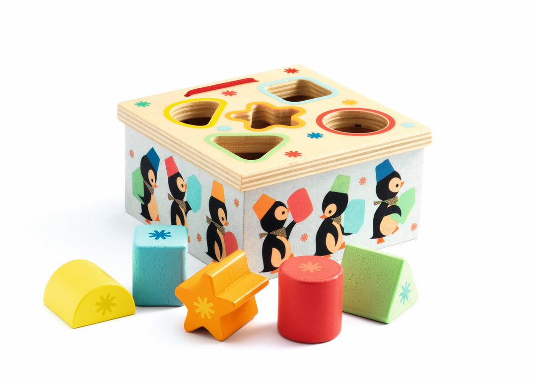 Djeco Shape Sorting Box Geo Junzo Shape Sorter