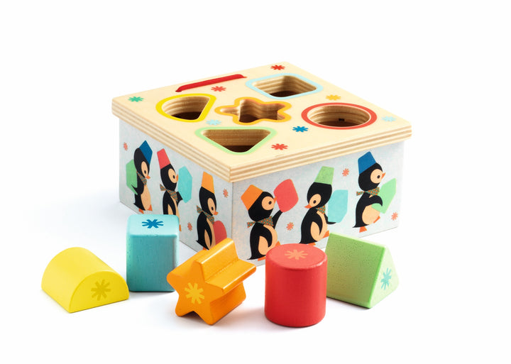 Djeco Shape Sorting Box Geo Junzo Shape Sorter