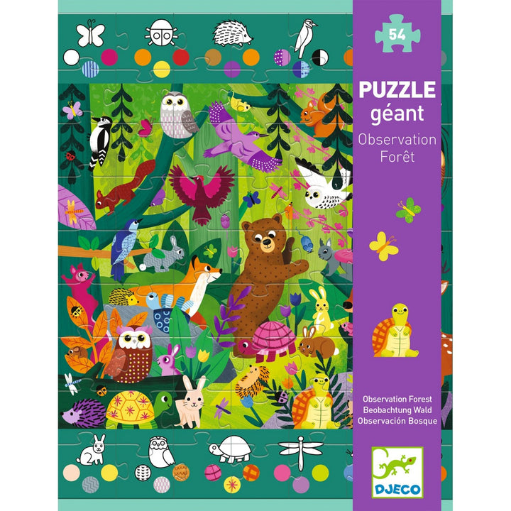 Djeco Giant Observation Puzzle - Forest