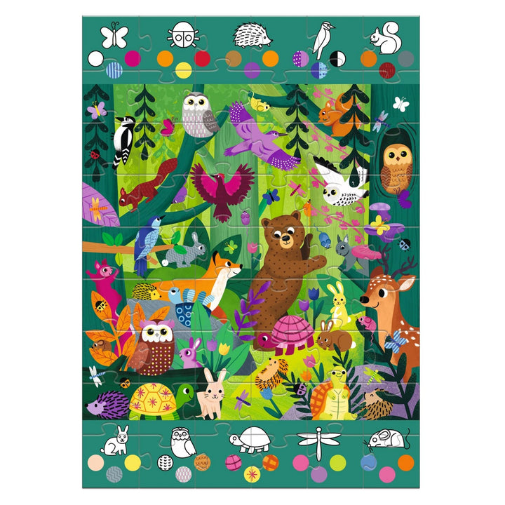 Djeco Giant Observation Puzzle - Forest
