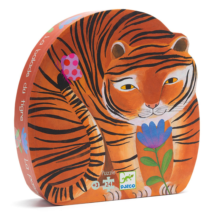 Djeco Silhouette Puzzle - The Tiger&