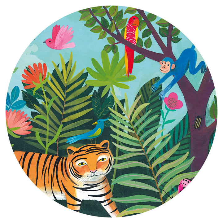 Djeco Silhouette Puzzle - The Tiger&
