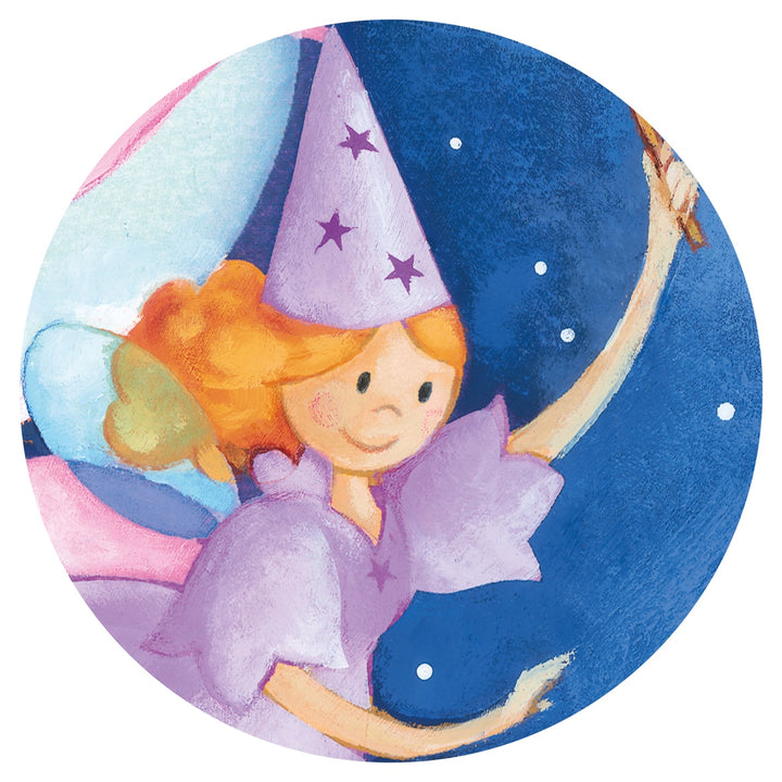 Djeco Silhouette Puzzle The Fairy &amp; The Unicorn (36 pieces)