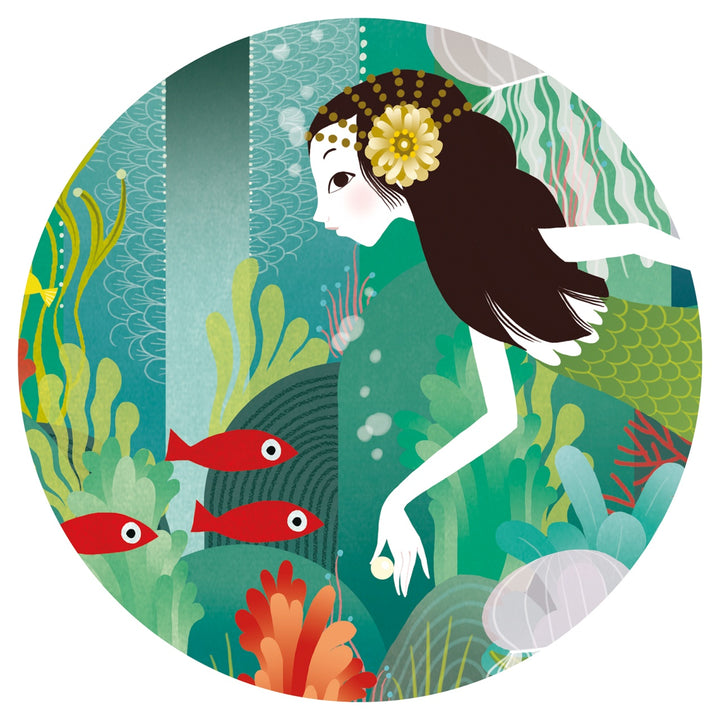 Djeco Silhouette Puzzle - Aquatic Paradise (54 pieces)