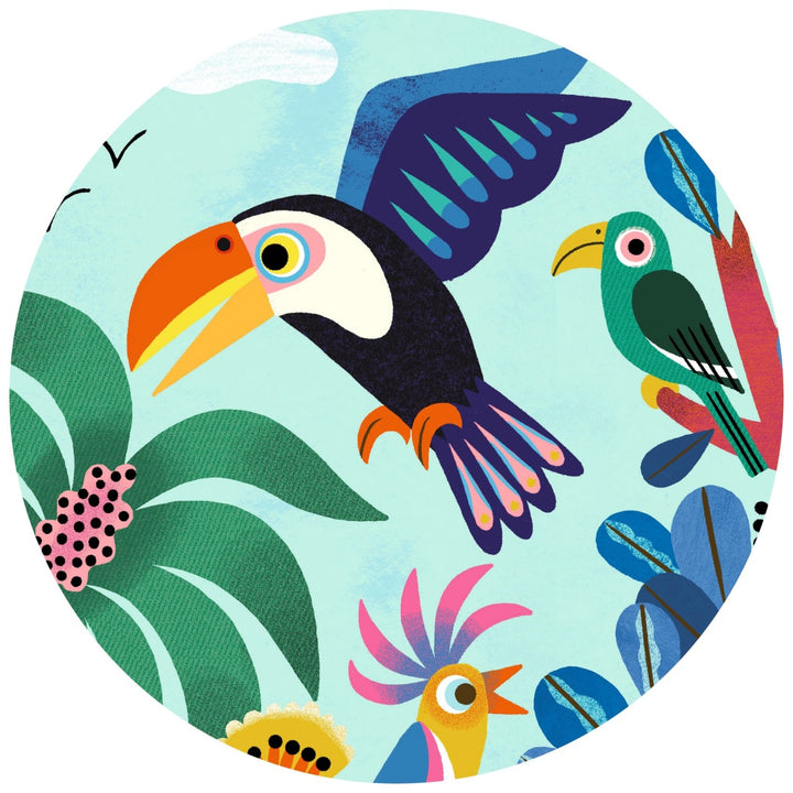 Djeco Silhouette Puzzle - Coco the Toucan