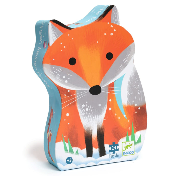 Djeco Silhouette Puzzle - Ginger, Little Fox (24 pieces)