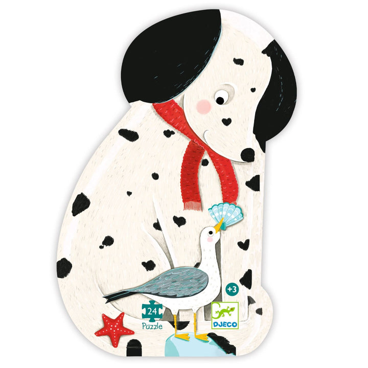 Djeco Silhouette Puzzle - Ollie, the Dalmatian