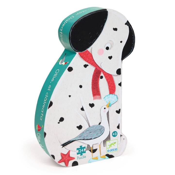 Djeco Silhouette Puzzle - Ollie, the Dalmatian