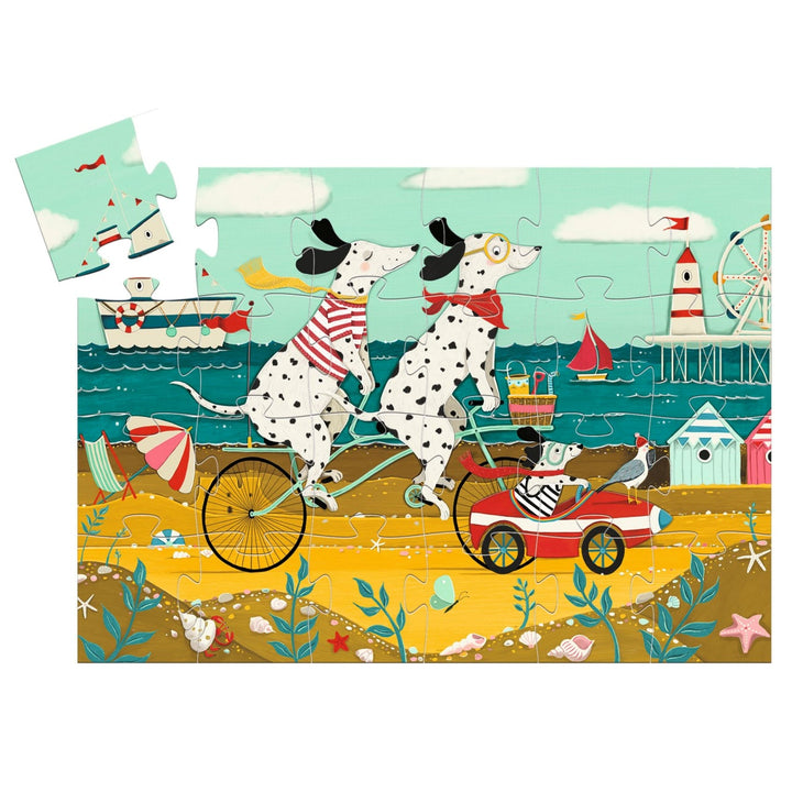 Djeco Silhouette Puzzle - Ollie, the Dalmatian