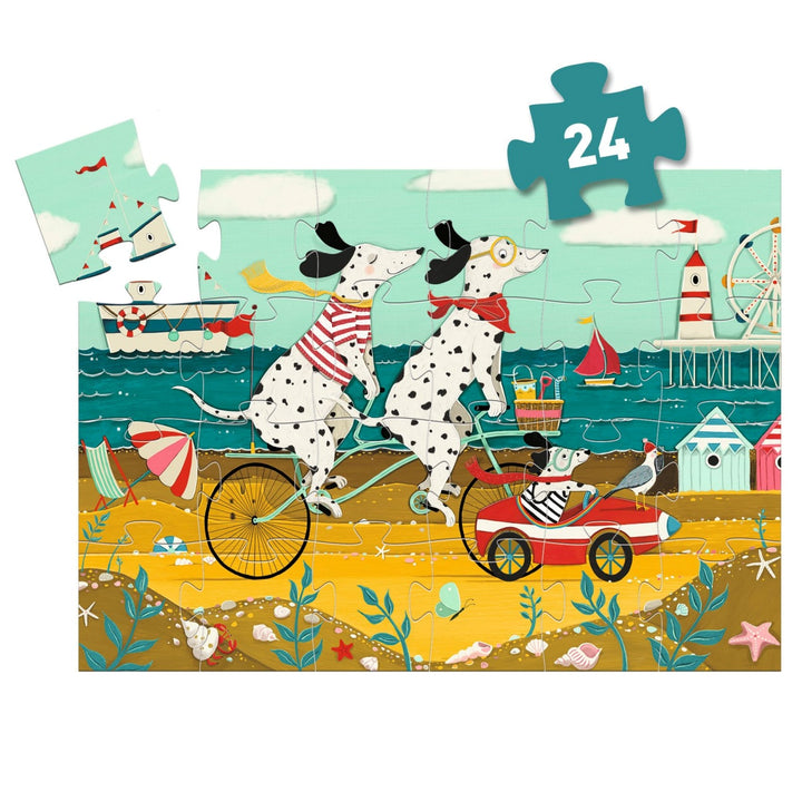 Djeco Silhouette Puzzle - Ollie, the Dalmatian