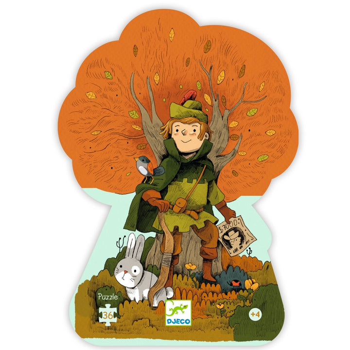 Djeco Silhouette Puzzle - Robin Hood