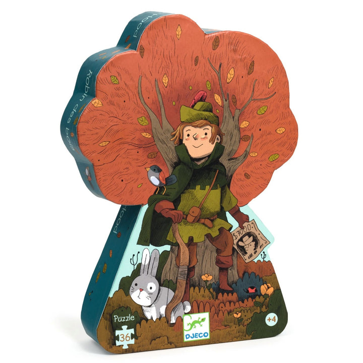 Djeco Silhouette Puzzle - Robin Hood