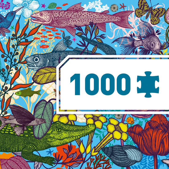 Djeco Puzzle Gallery Land and Sea 1000 pieces