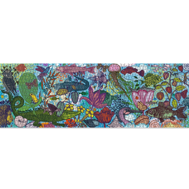 Djeco Puzzle Gallery Land and Sea 1000 pieces