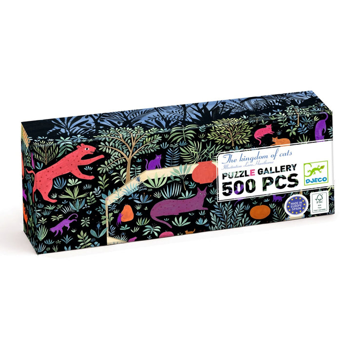 Djeco Puzzle Gallery - The Kingdom of Cats (500 pieces)