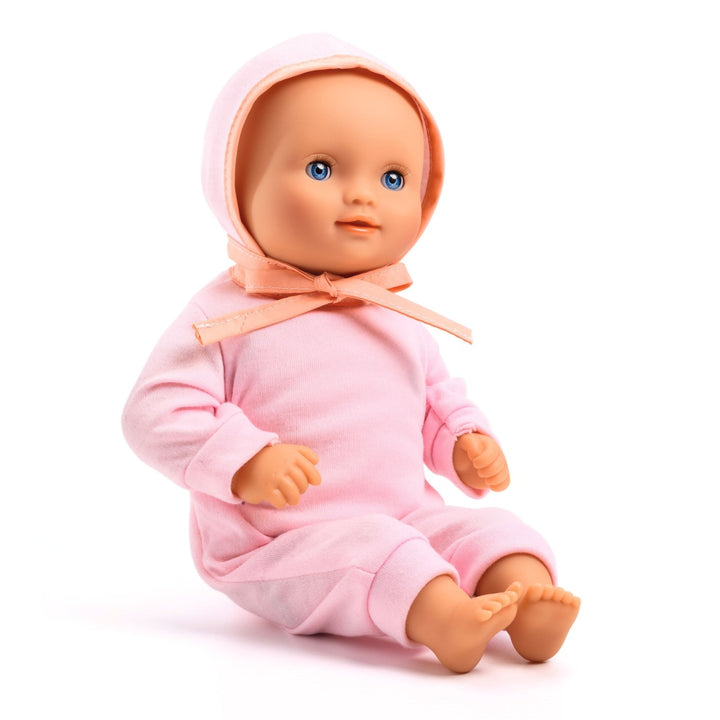 Djeco Pomea Baby Doll (32cm) - Lilas Rose