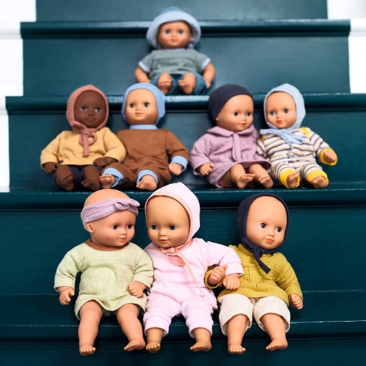 Djeco Pomea Baby Doll (32cm) - Lilas Rose