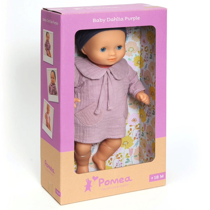 Djeco Pomea Baby Doll (32cm) - Dahlia