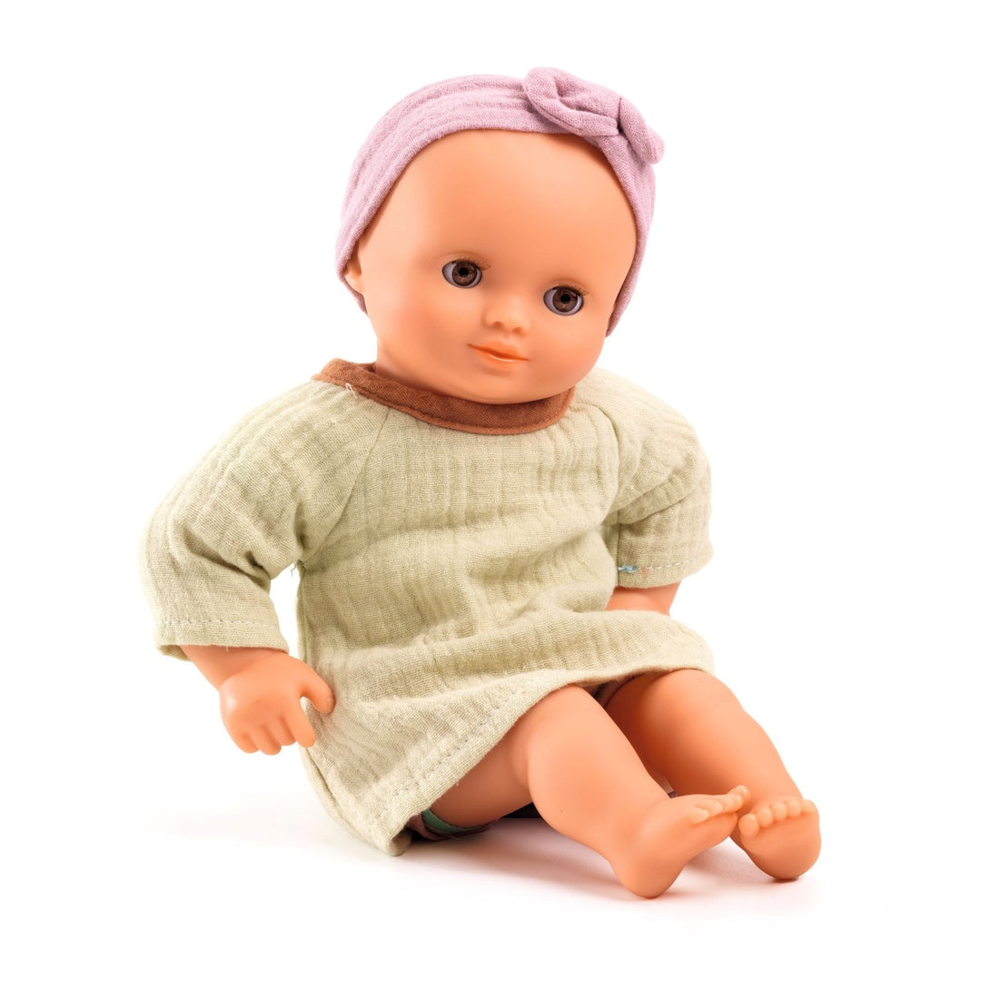 Djeco Pomea Baby Doll (32cm) - Pistache