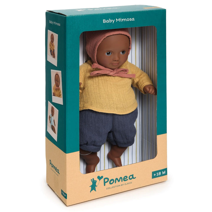 Djeco Pomea Baby Doll (32cm) - Mimosa