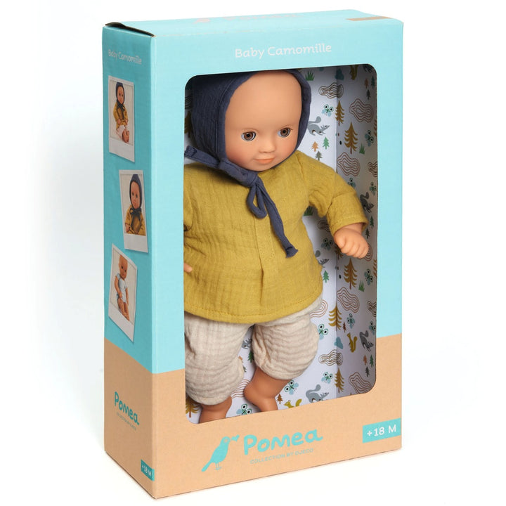 Djeco Pomea Baby Doll (32cm) - Camomille