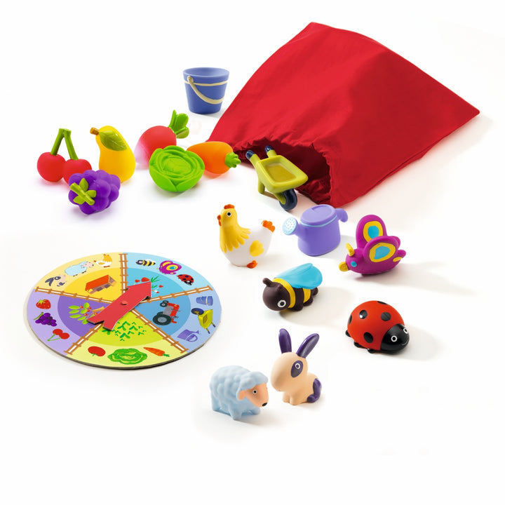 Djeco Tactilo Loto Tactile Discovery Game - Farm