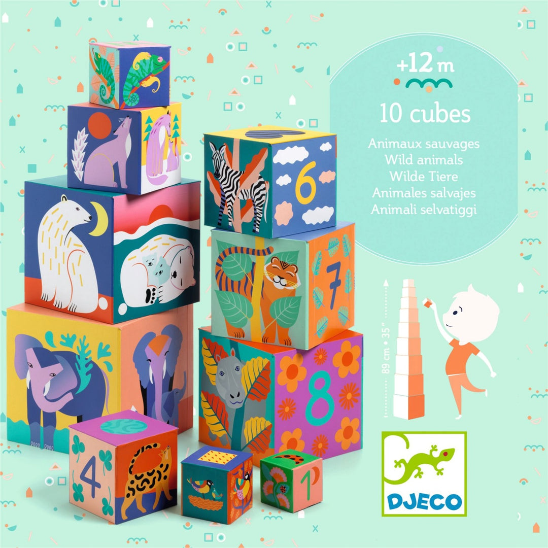 Cubes - Wild Animals