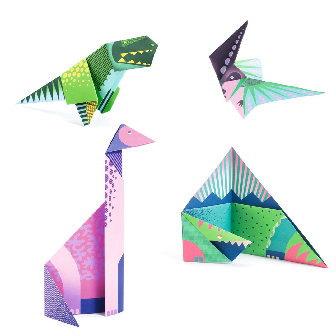 Djeco Origami - Easy Origami Dinosaurs