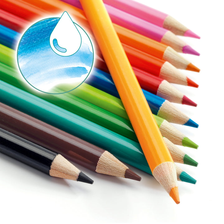 Djeco Watercolour Pencils