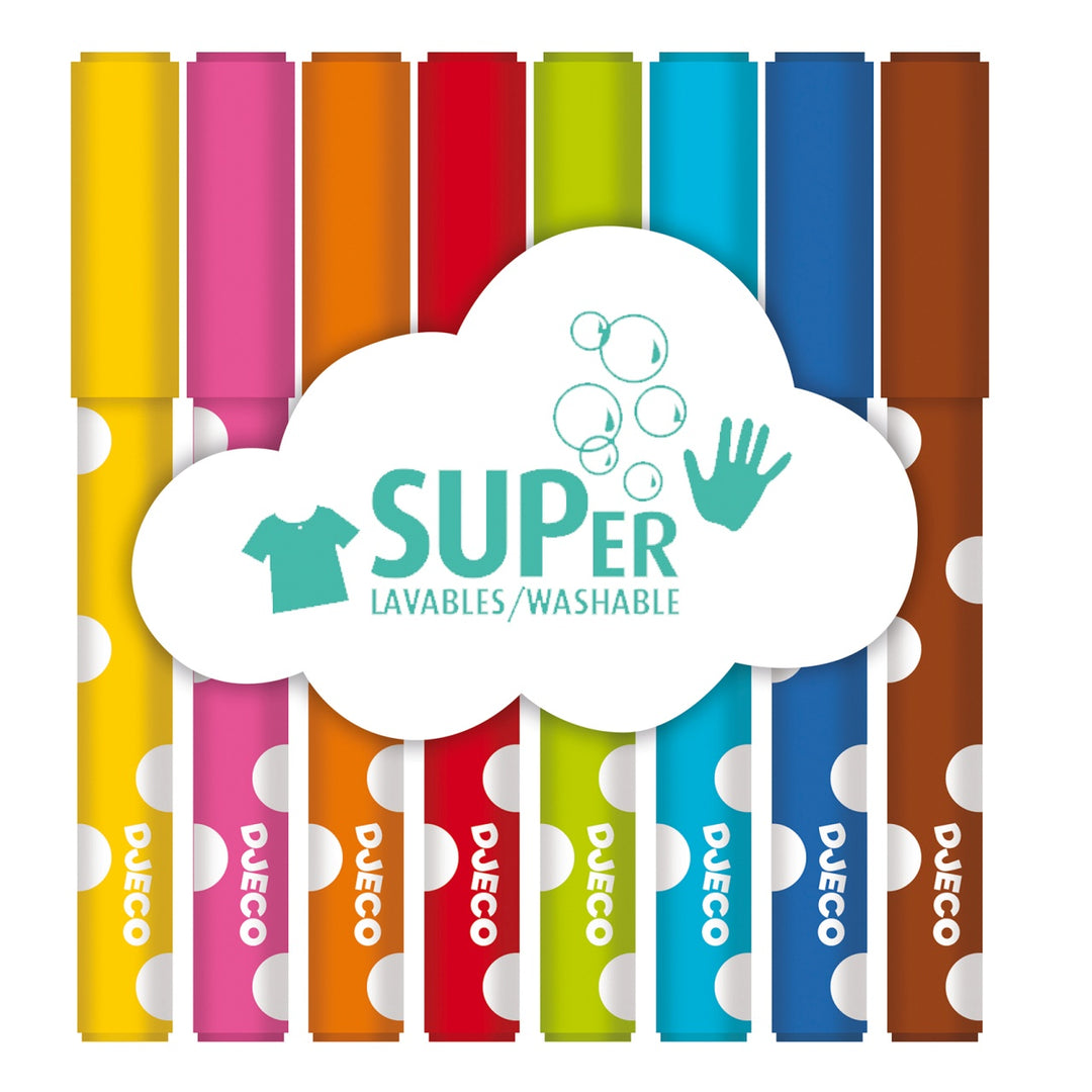 Djeco Felt Tips  For Little Ones