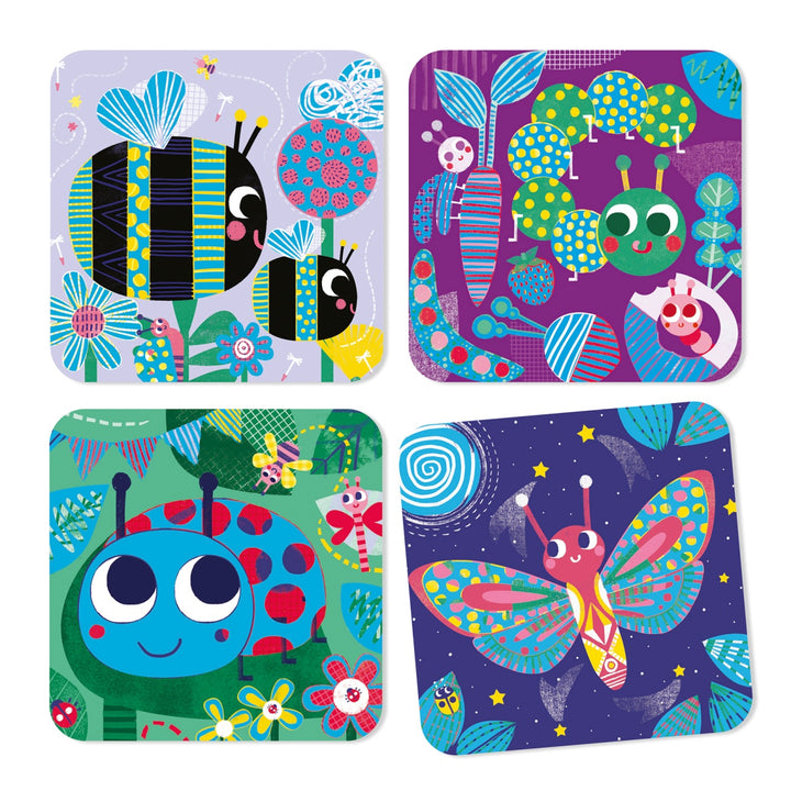 Djeco Scratch cards for Little Ones - Bugs