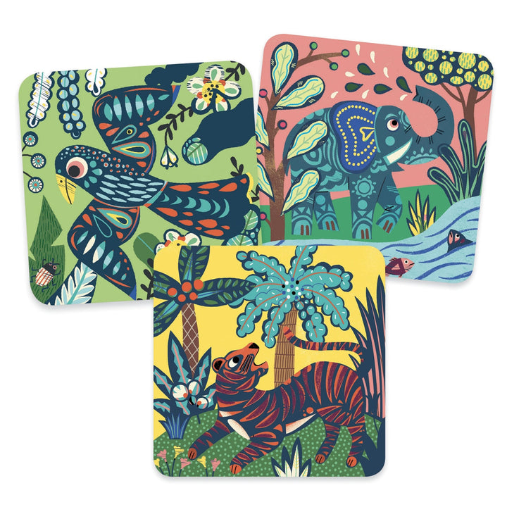 Djeco Scratch Boards - Big Animals