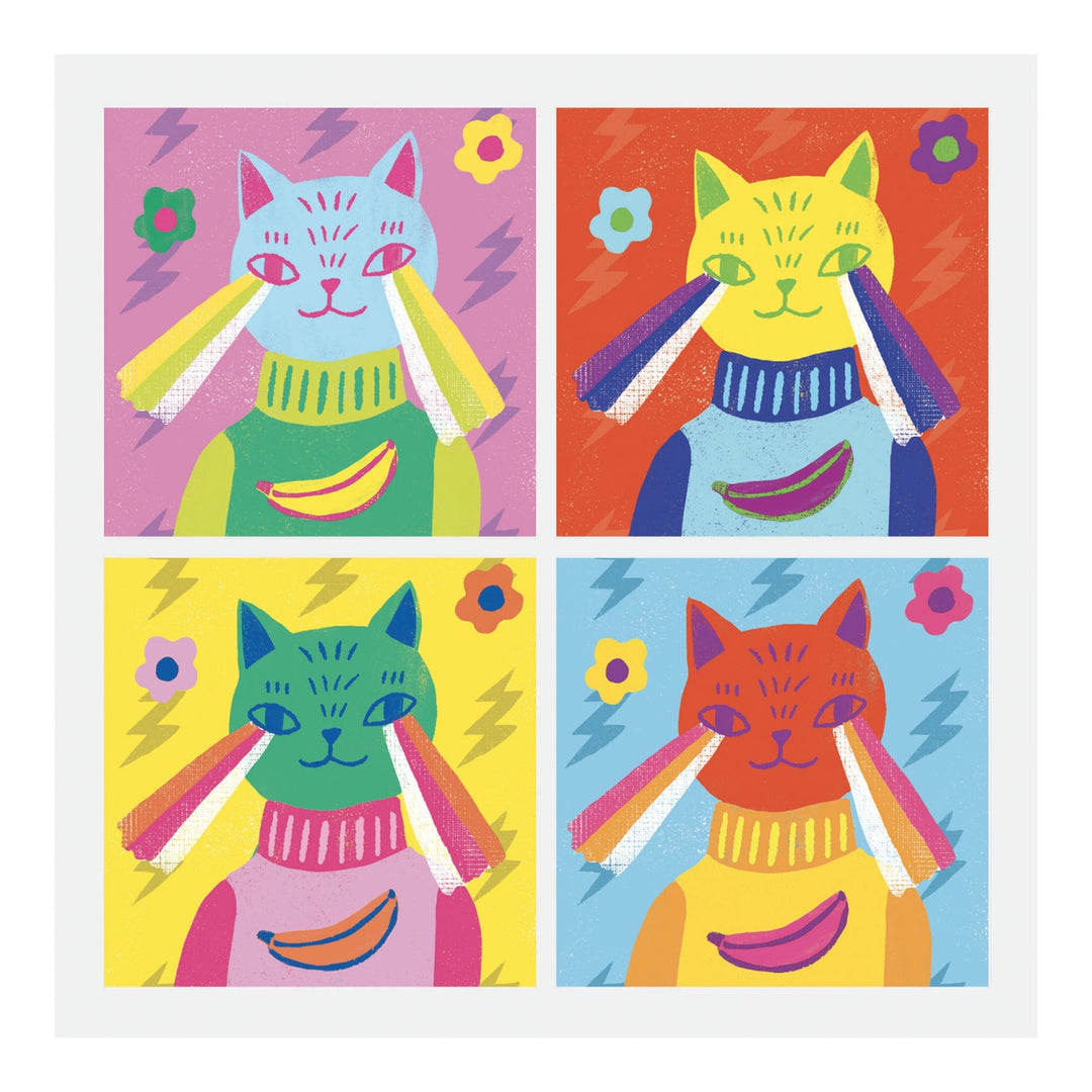 Djeco Inspired By Art Set - Andy Warhol - Totally Pop
