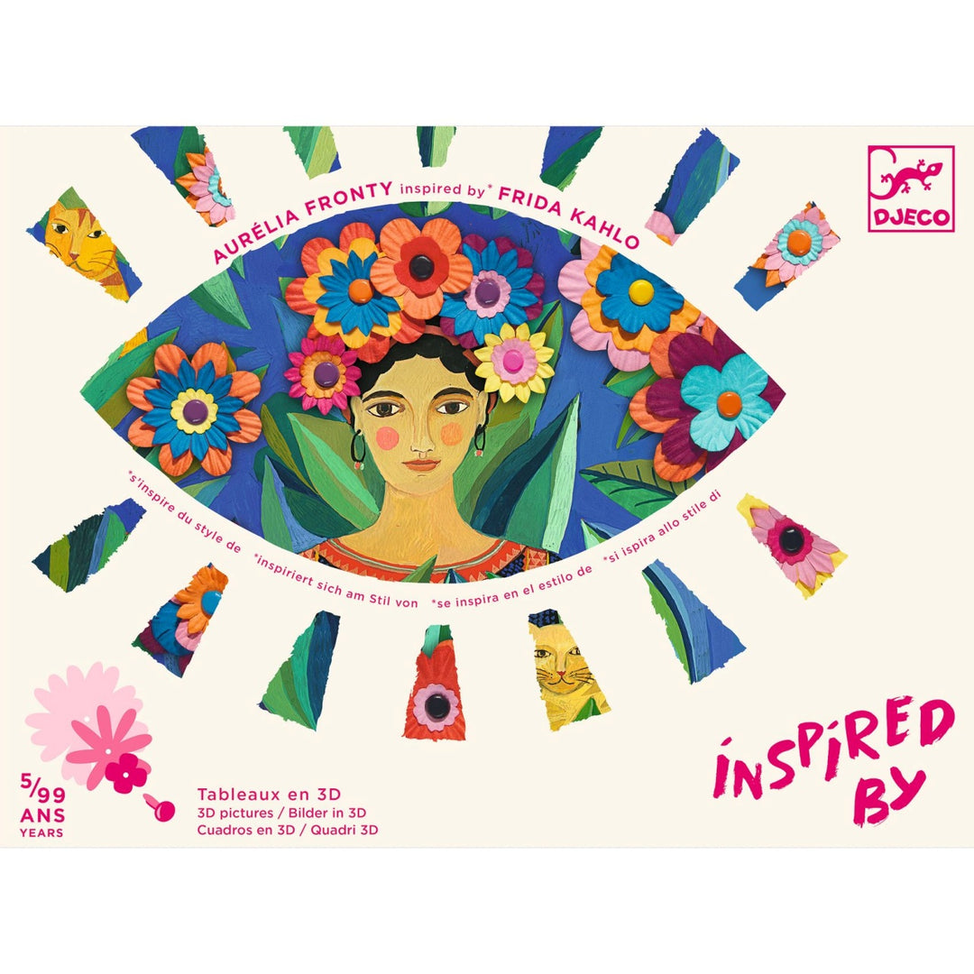 Djeco Inspired By Art Set - Frida Kahlo - Coyoacan