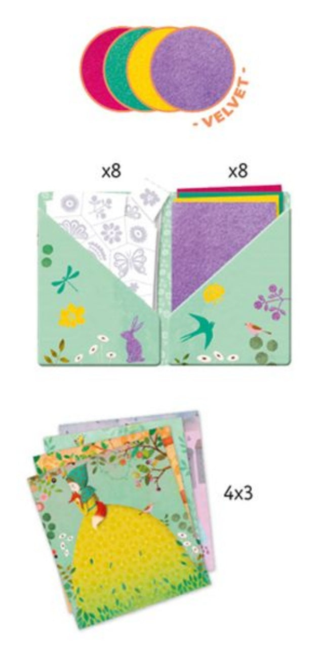 Djeco Artistic Patch - Fair Maidens DJ09468