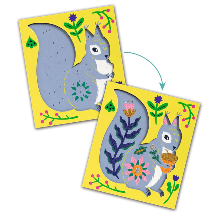 Djeco Artistic Beads - Flowers and Fur
