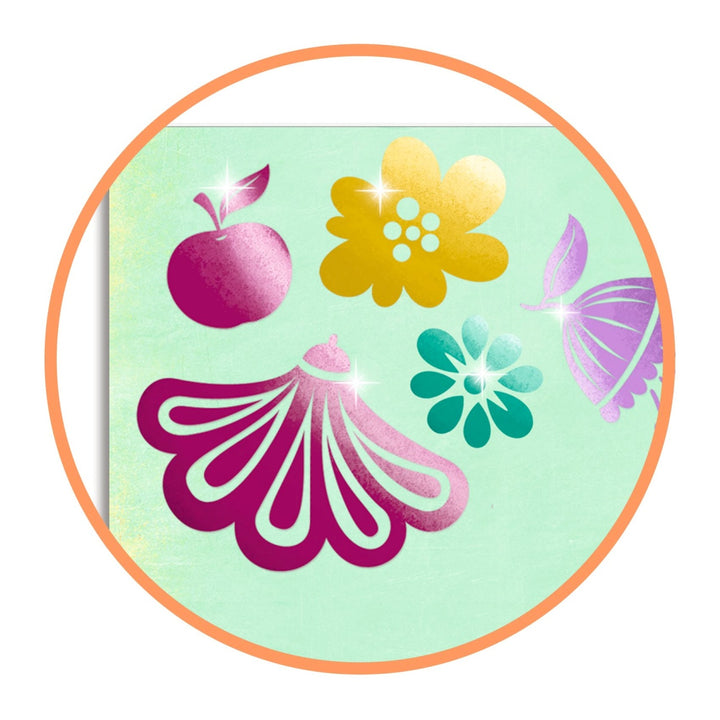 Djeco Artistic Patch  (Foil) - Fair Maidens