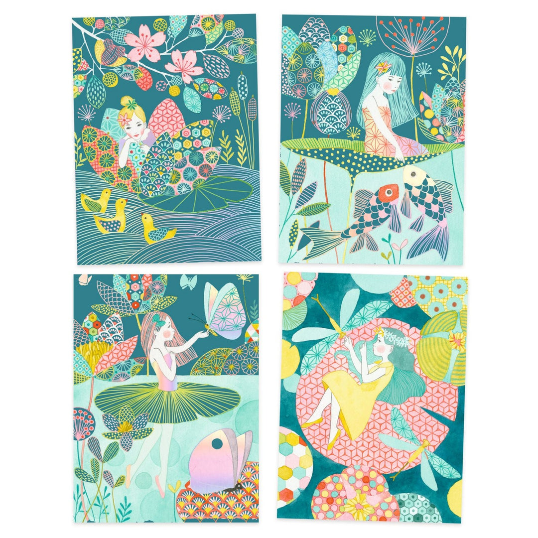 Djeco Scratch Boards - The Pond