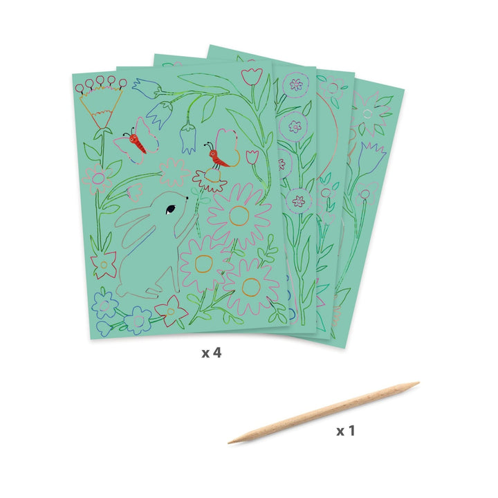 Djeco Scratch Boards - Encounters
