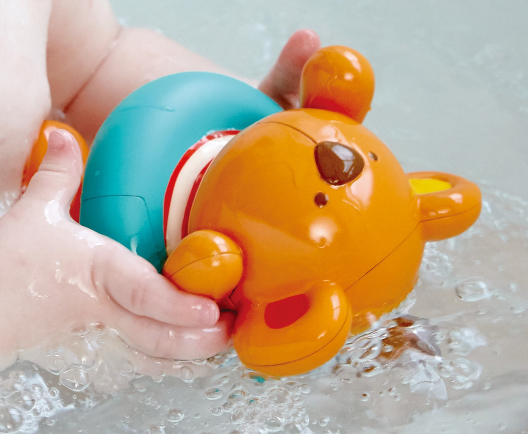 Hape Bath Toys - Wind-Up Swimming Teddy