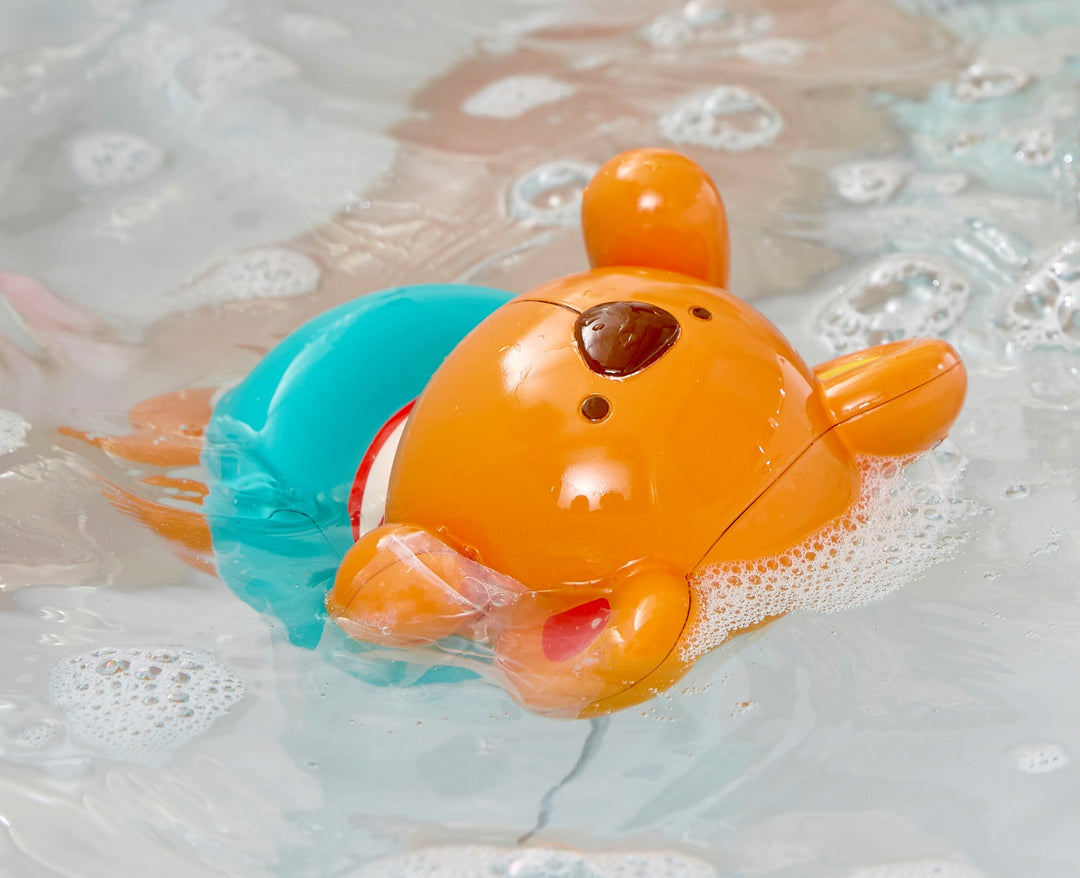 Hape Bath Toys - Wind-Up Swimming Teddy