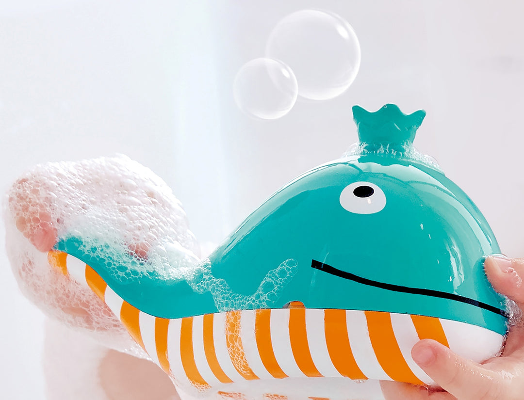 Hape Bath Toys - Bubble Blowing Whale